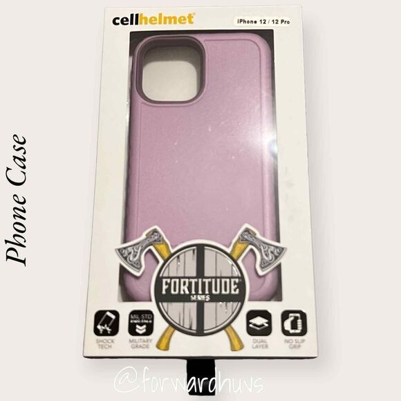 Cellhelmet Fortitude Series for iPhone 12 / 12 Pro Lilac - NEW - Picture 1 of 9